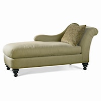 Traditional One-Arm Chaise