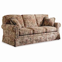 Lawson Sleep Sofa with Rolled Arms  and Skirt