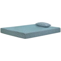 Full 7" Firm Blue Memory Foam Mattress