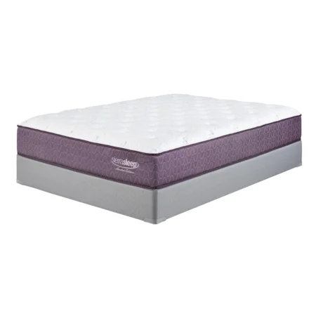 King Plush Mattress and 9" All Wood Foundation