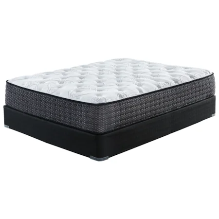 Twin 13" Plush Pocketed Coil Mattress and Foundation