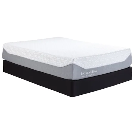 Queen 13" Memory Foam Mattress and Foundation
