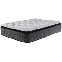 Cal King 16 1/2" Plush Pillow Top Pocketed Coil Mattress