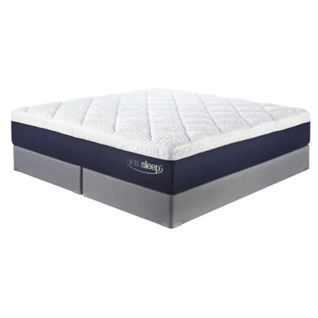 Queen 13" Gel Memory Foam Mattress and 9" All Wood Foundation