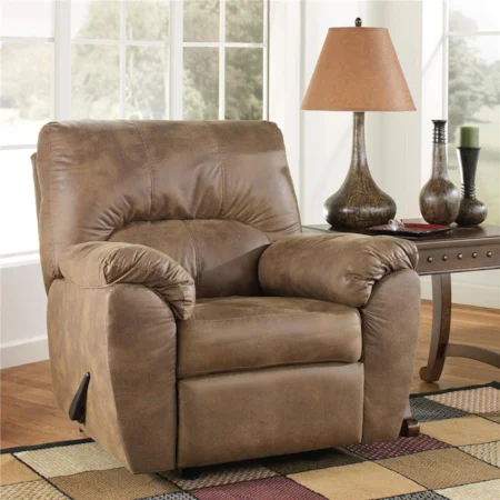 Leather Rocker Recliner