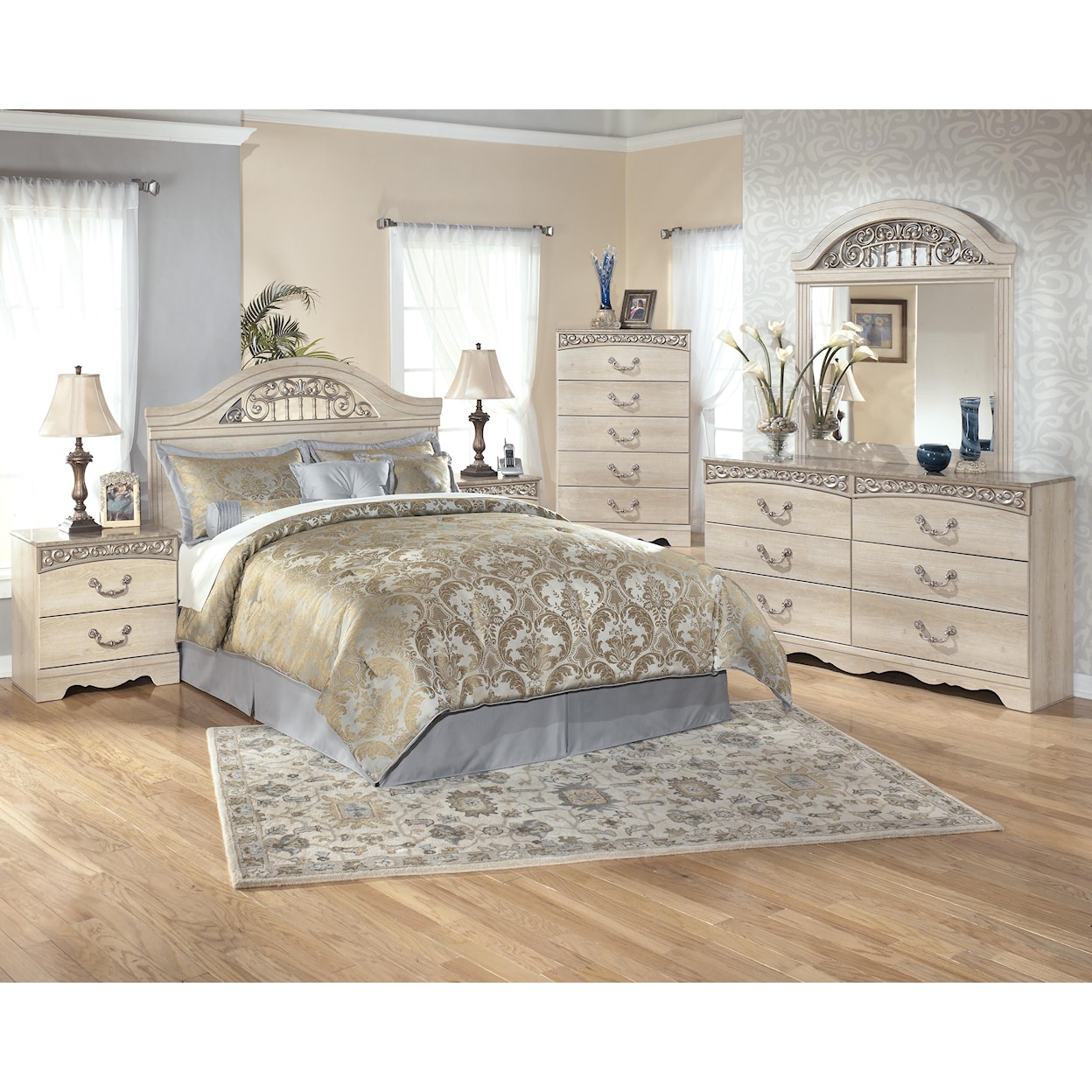 Signature Design by Ashley Furniture Catalina Dresser Mirror