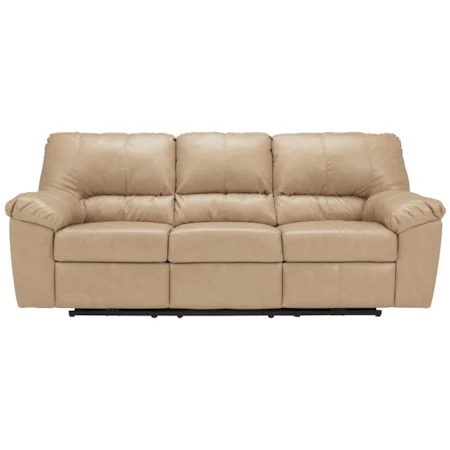 Power Reclining Sofa with Pillow Arms