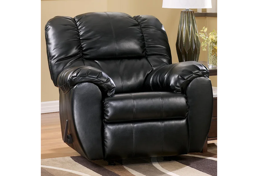 Dylan DuraBlend Rocker Recliner by Signature Design by Ashley Furniture at Sam's Appliance & Furniture