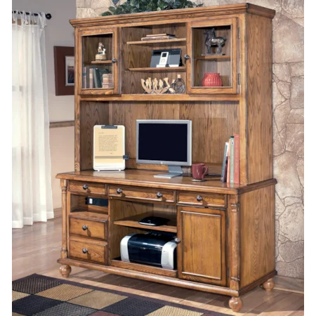 Large Credenza w/ Large Hutch