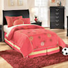 Ashley Furniture Signature Design Huey Vineyard Twin Sleigh Headboard