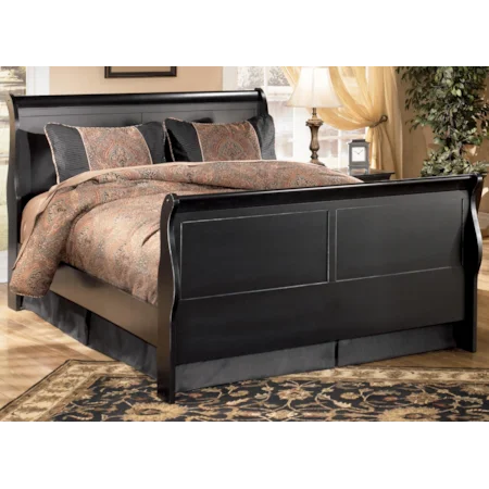 King Sleigh Bed