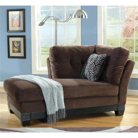 LAF Corner Chaise with Tufted Back