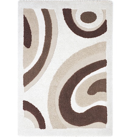 Structure - Ivory Brown Rug