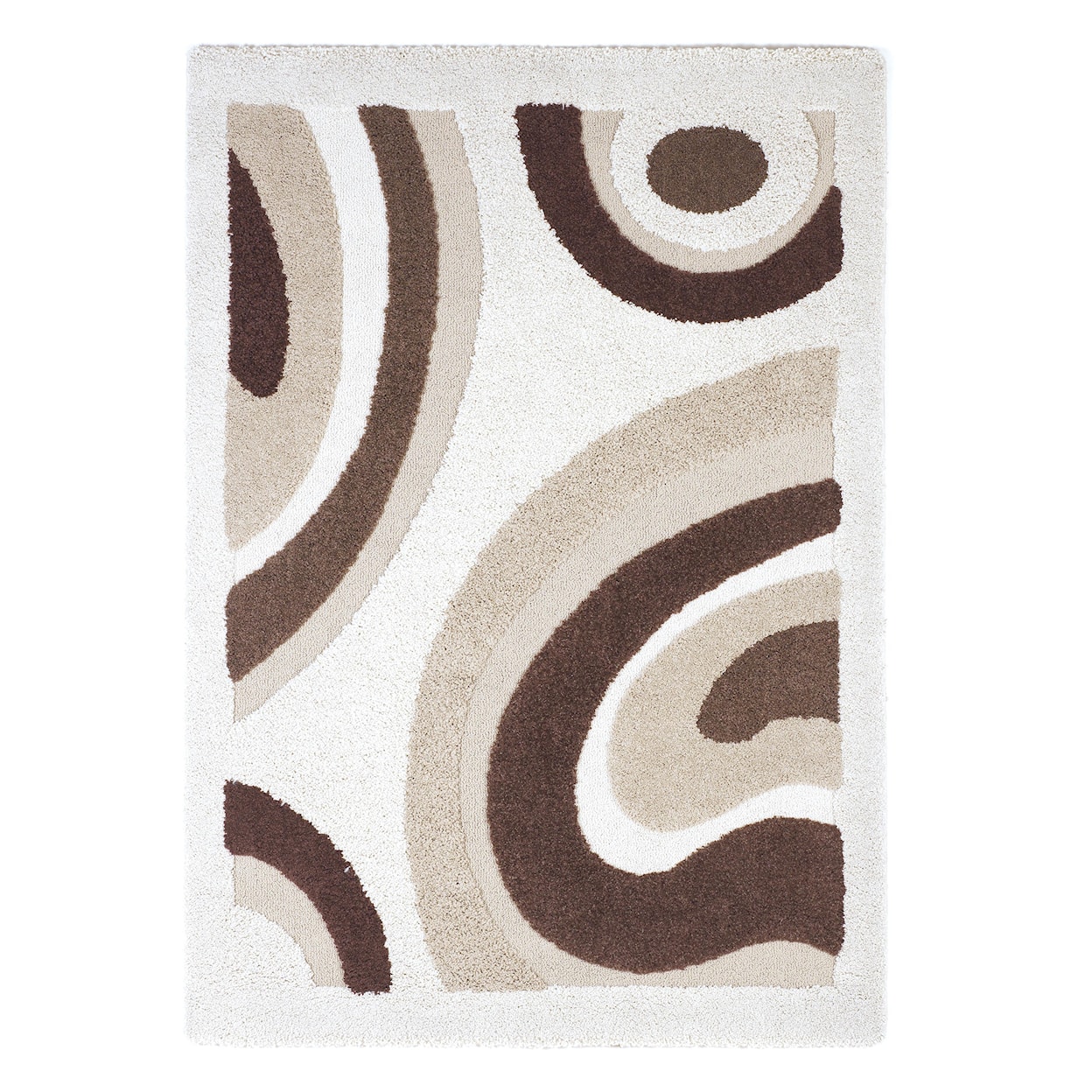 Ashley Furniture Signature Design Contemporary Area Rugs Structure - Ivory Brown Rug