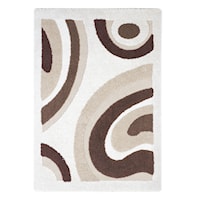 Structure - Ivory Brown Area Rug