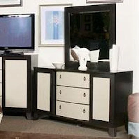 Contemporary 3 Drawer Dresser