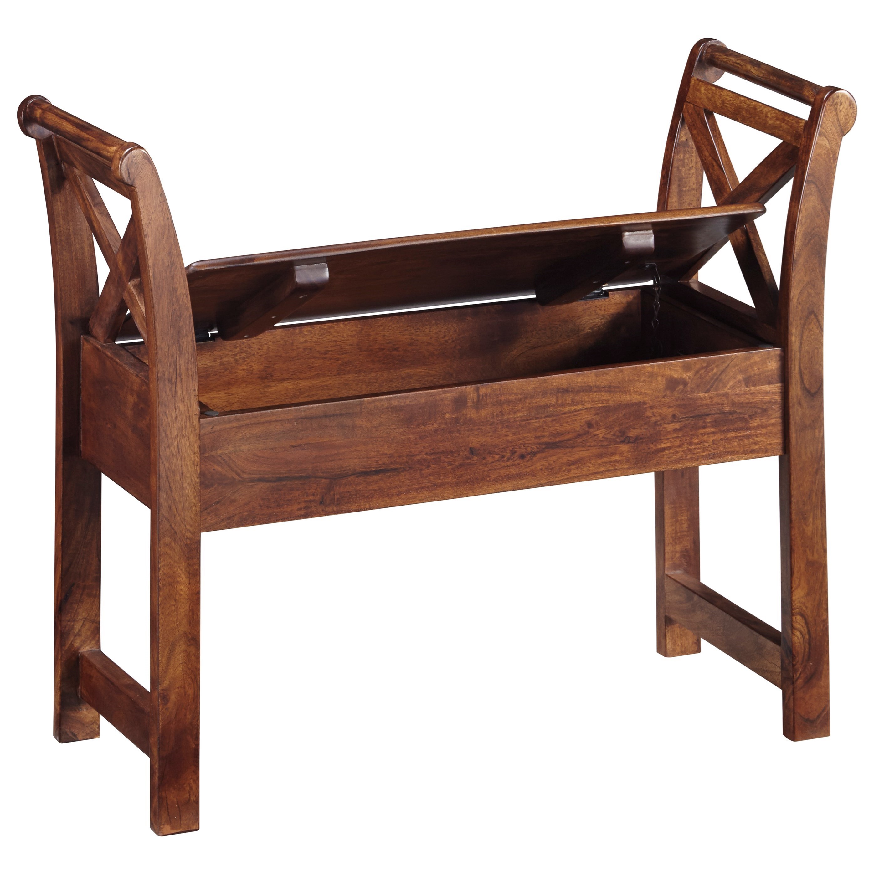 Wood accent bench sales