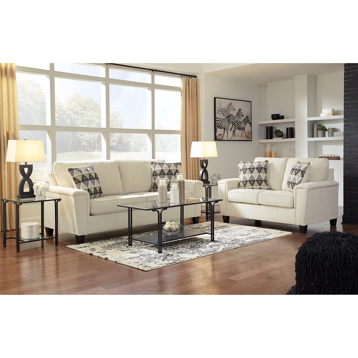 Ashley Furniture Signature Design Abinger Living Room Group