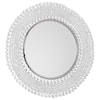 Ashley Furniture Signature Design Accent Mirrors Marly Clear/Silver Finish Accent Mirror