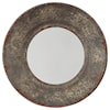 Michael Alan Select Accent Mirrors Carine Distressed Gray Accent Mirror