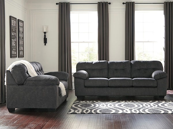 Sofa and Loveseat