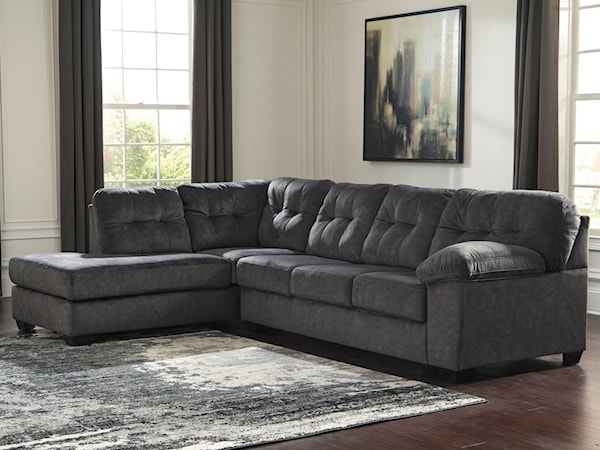 Sectional with Left Chaise & Queen Sleeper