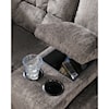 Signature Design by Ashley Acieona - Slate Reclining Sectional with Right Side Loveseat