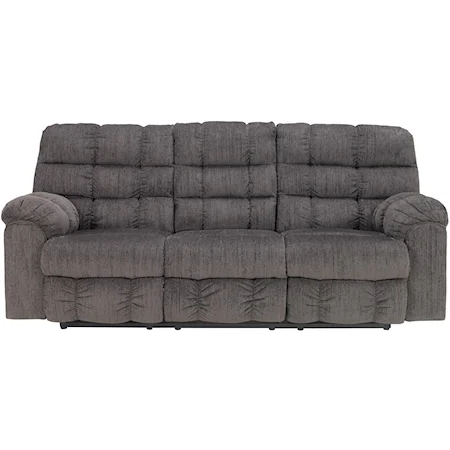 Reclining Sofa with Drop Down Table