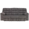 Signature Acieona Reclining Sofa with Drop Down Table