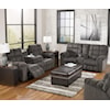 Signature Design by Ashley Furniture Acieona Reclining Sofa with Drop Down Table