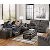 Ashley Signature Design Acieona Reclining Sofa with Drop Down Table