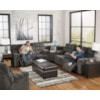 Ashley Signature Design Acieona Reclining Sectional with Left Side Loveseat