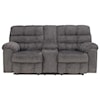 Ashley Furniture Signature Design Acieona Double Reclining Loveseat with Console