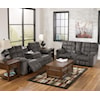 Signature Acieona Double Reclining Loveseat with Console