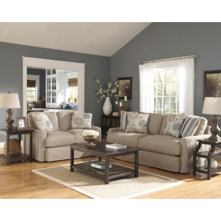 Stationary Living Room Group