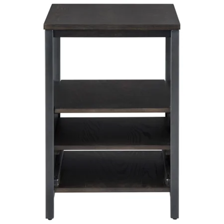 Contemporary Chairside End Table