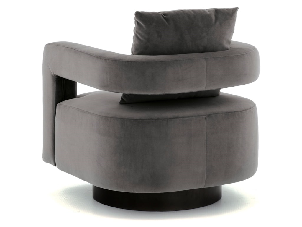 Signature Design by Ashley Alcoma A3000256 Contemporary Barrel Swivel