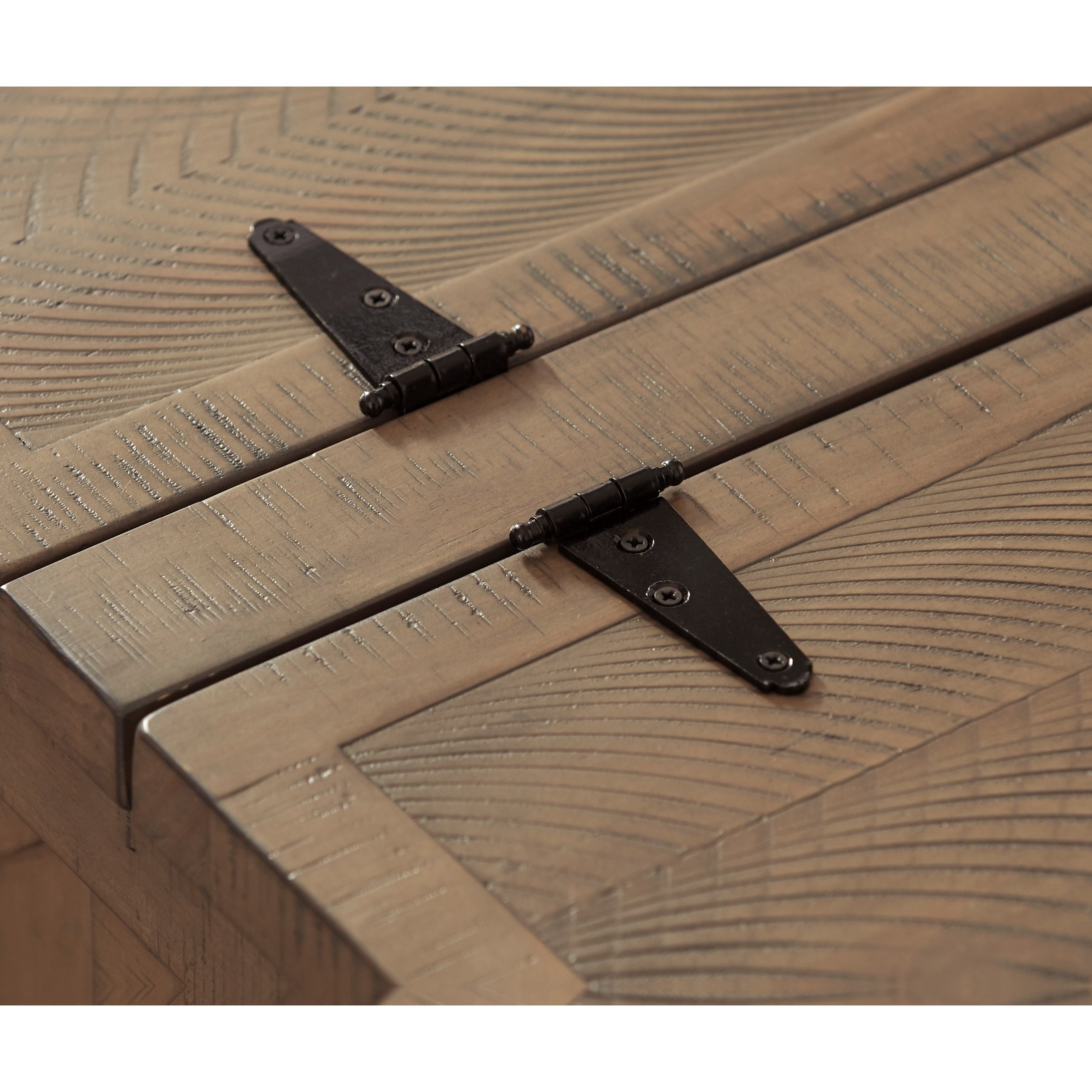 Ashley Signature Design Aldwin 1351971 Farmhouse Cocktail Table with