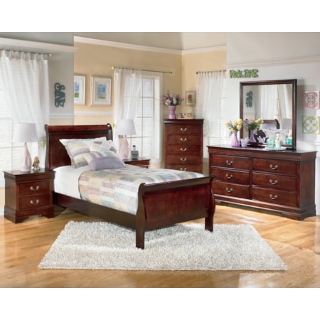 Twin Sleigh Bed