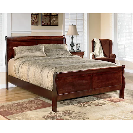 Queen Sleigh Bed