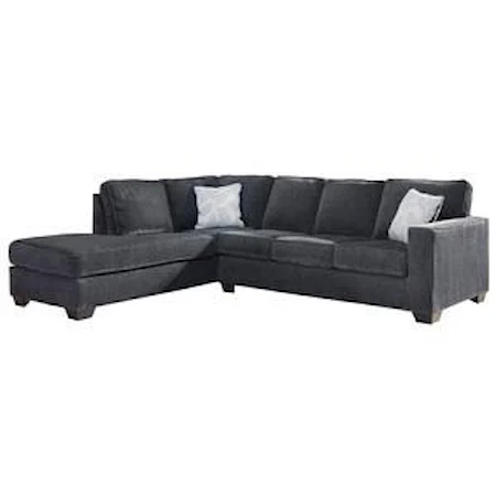 2 Piece Right Arm Facing Sofa, Left Arm Facing Chaise Sectional, Chair and Ottoman Set