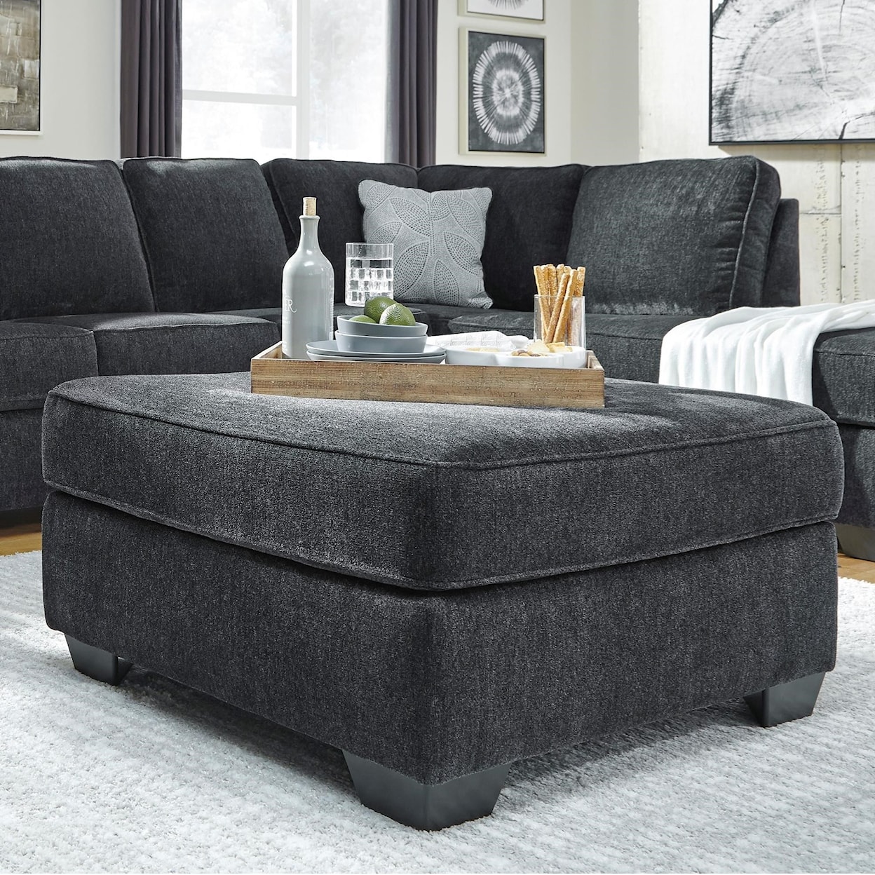 Ashley Furniture Signature Design Altari Oversized Accent Ottoman