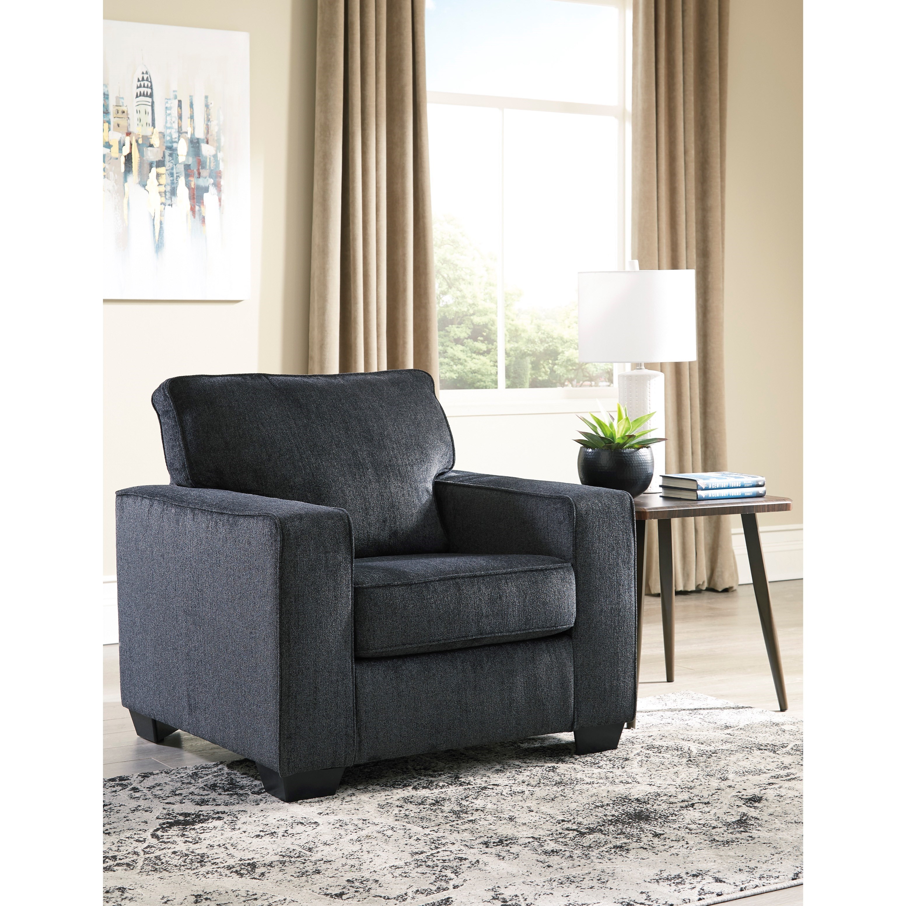 Signature Design by Ashley Altari 8721320 Contemporary Upholstered Chair with Track Arms Rife s Home Furniture Uph Upholstered Chairs