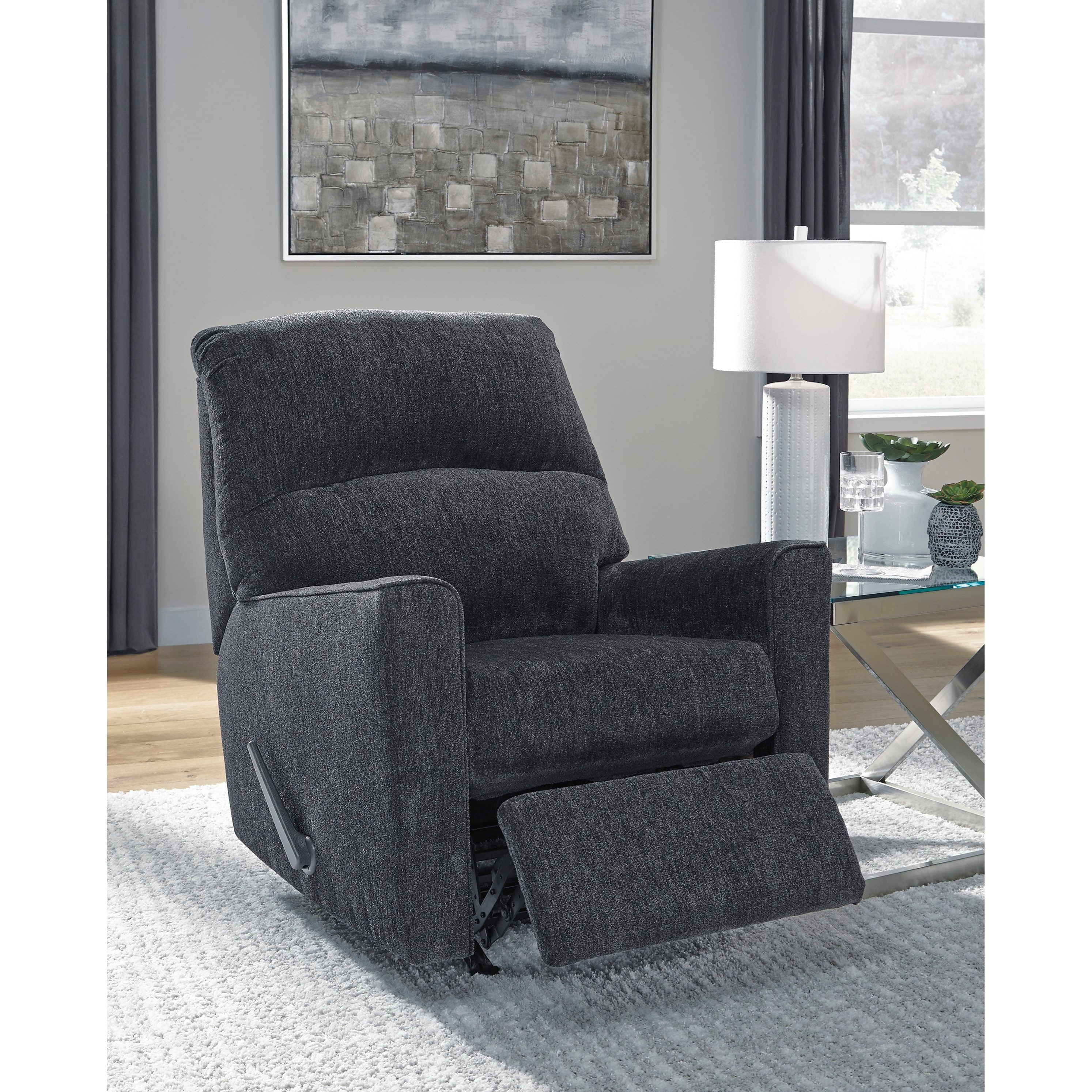 Ashley Altari 186148533 Contemporary Rocker Recliner Morris Home
