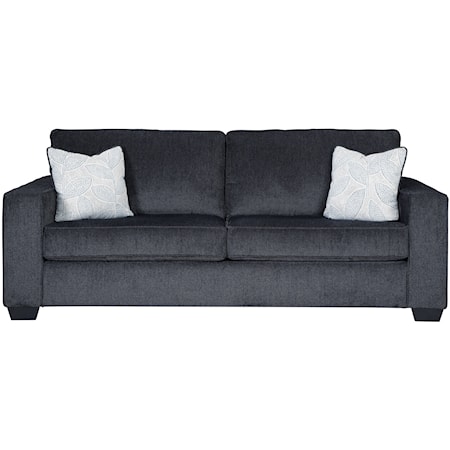 Altari Couch with Accent Pillows