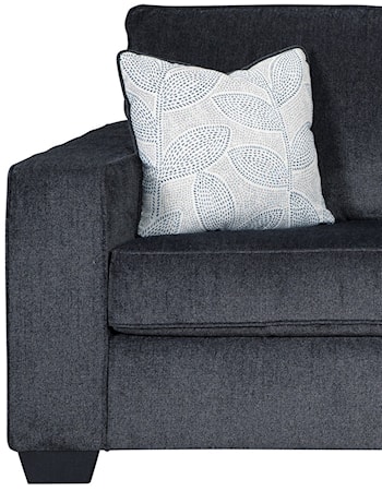 Altari Couch with Accent Pillows