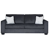 Queen Sofa Sleeper with Memory Foam Mattress