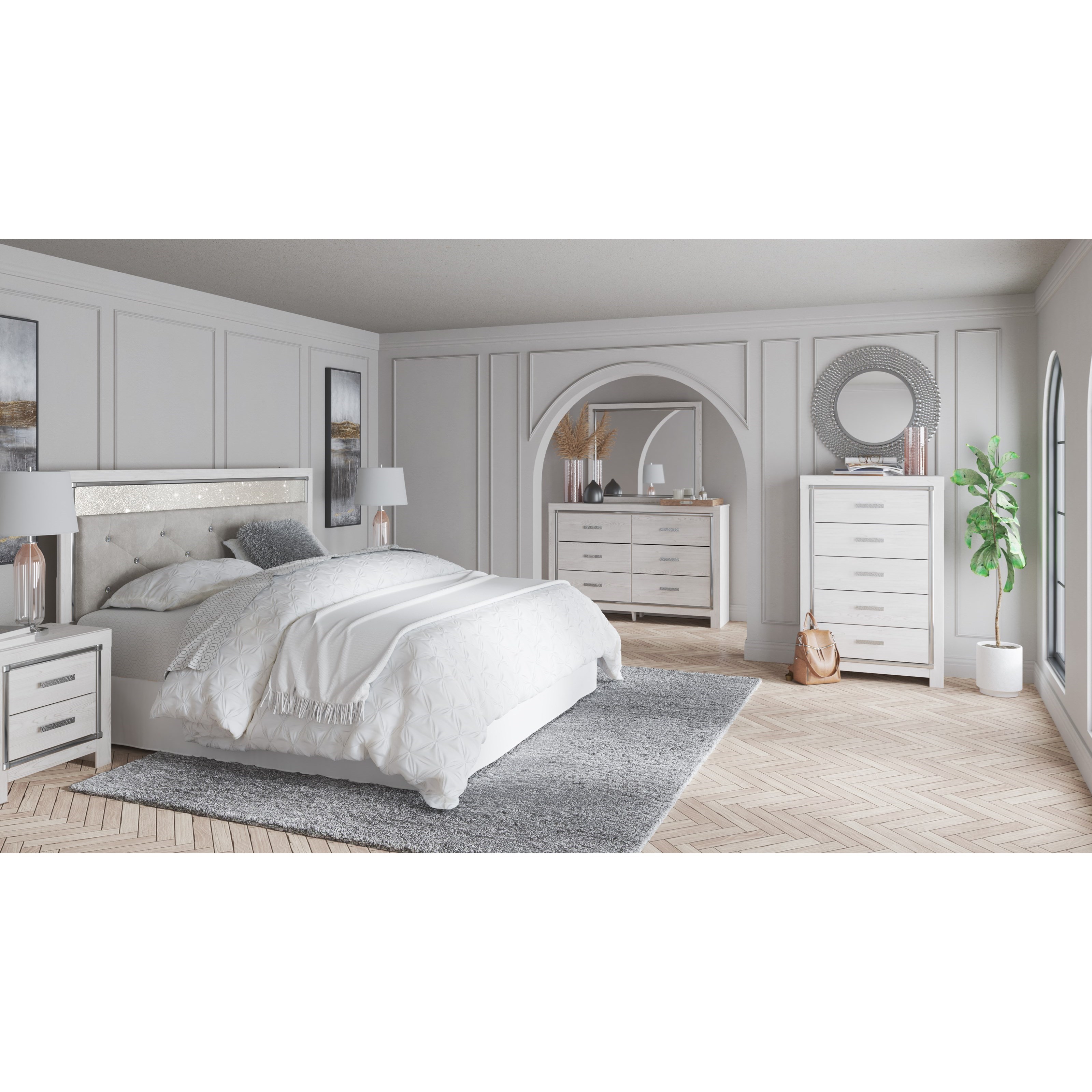 Signature Design by Ashley Altyra B2640 K Bedroom Group 3 King Bedroom ...