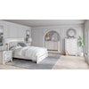 Signature Design Altyra Queen Storage Bed with Upholstered Headboard
