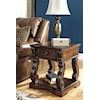 Ashley Furniture Signature Design Alymere Square End Table